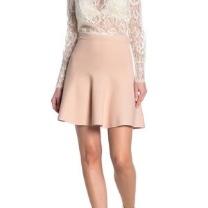 NWT BCBG Ingrid a-line pink skirt